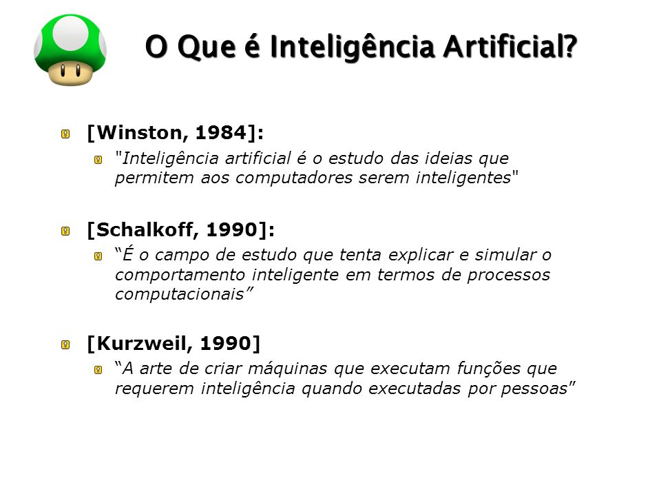 INF 1771 Inteligência Artificial ppt carregar